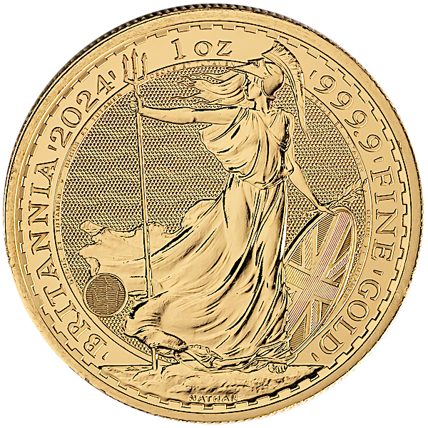 thumbnail image 2 of 2023 UK Royal Mint Britannia 1/10 Oz Gold Coin – 999.9 Fine, Proof-Like 2 of 2