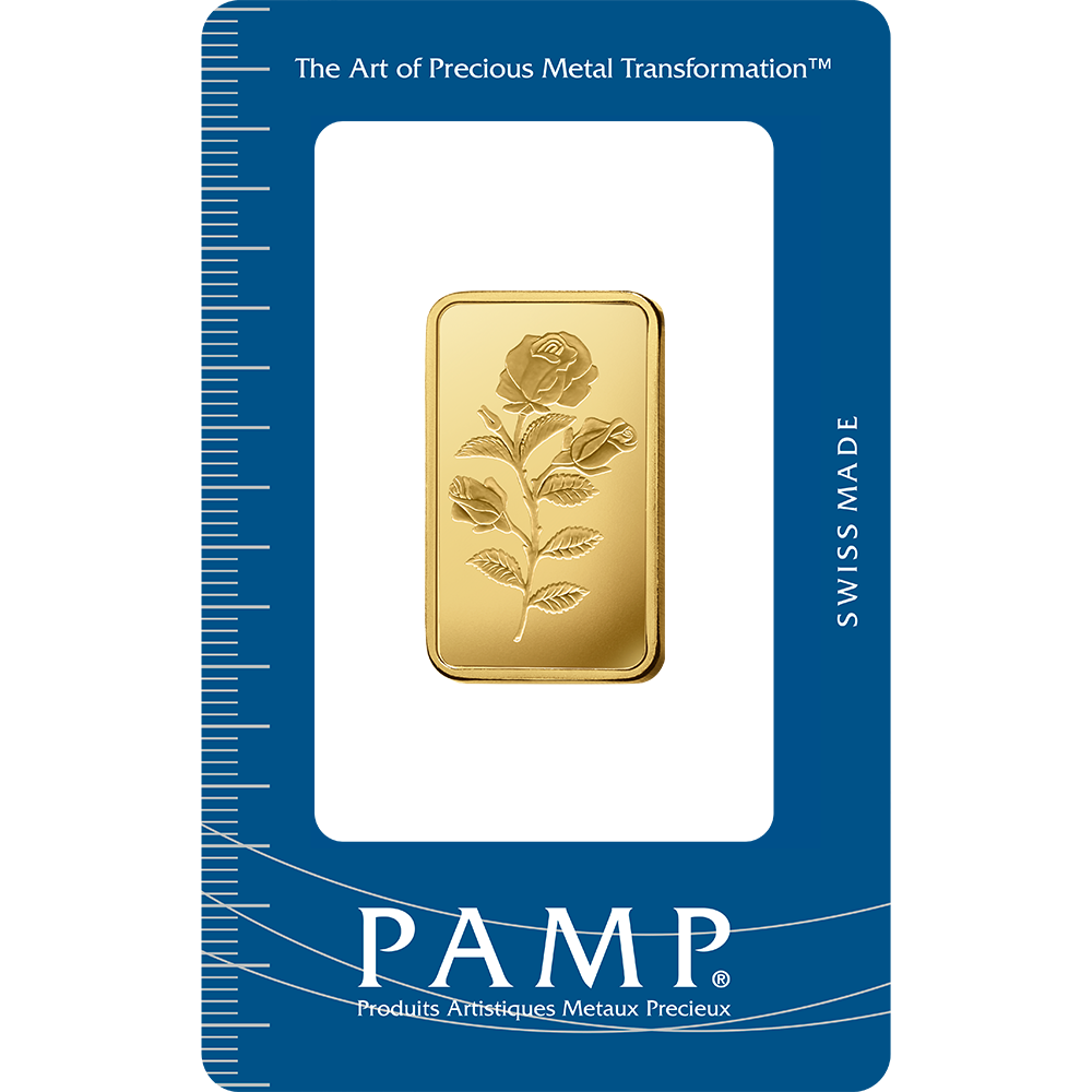 PAMP Rosa Gold Minted Bar 20g